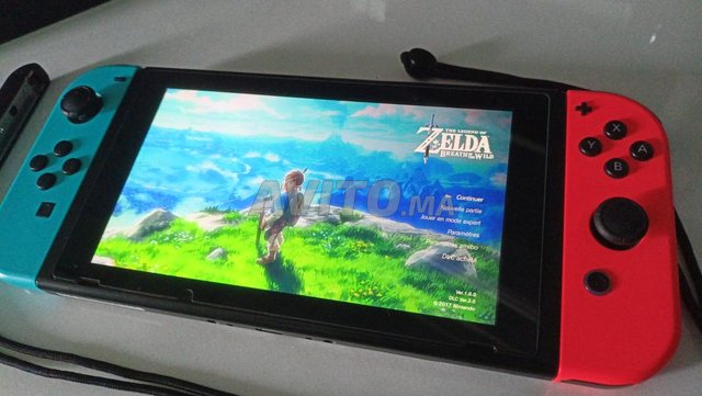 Nintendo Switch complete flashée avec Pochette - 4