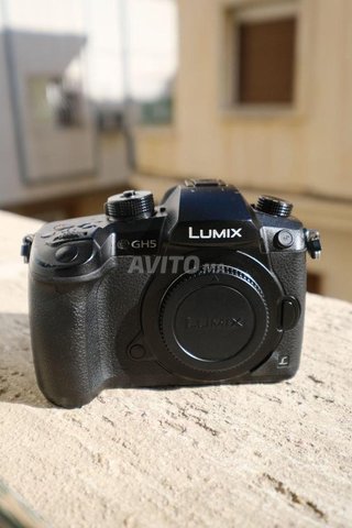 lumix GH5 with v-log  3 batteries  6 lenses  - 3