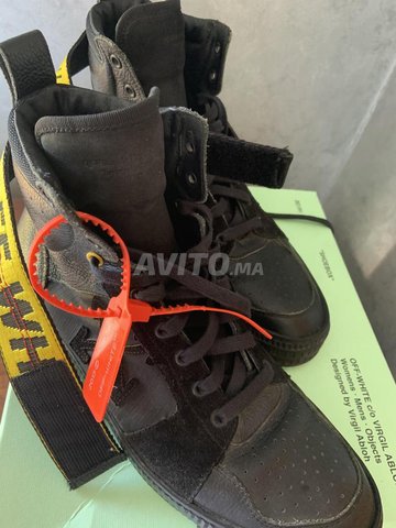 Off White Industrial Belt High Top - 4