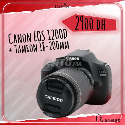 Canon EOS 1200D avec Tamron 18-200mm  - 1
