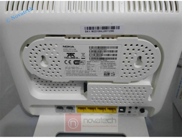 Routeur-Fibre Optique- Wifi 5GHZ- NOKIA G-2425G-B - 4