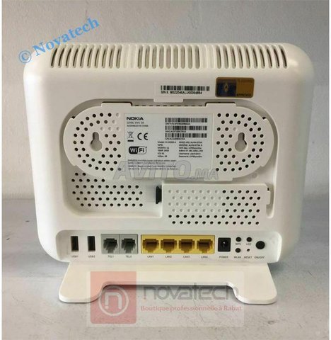 Routeur-Fibre Optique- Wifi 5GHZ- NOKIA G-2425G-B - 5