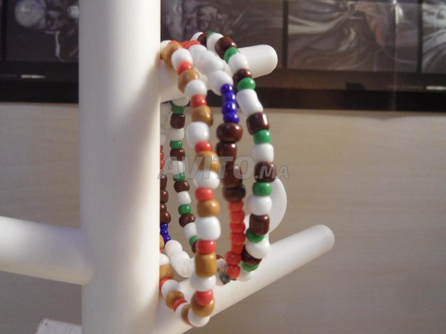 Pack 3 bracelets perles rondes - 2