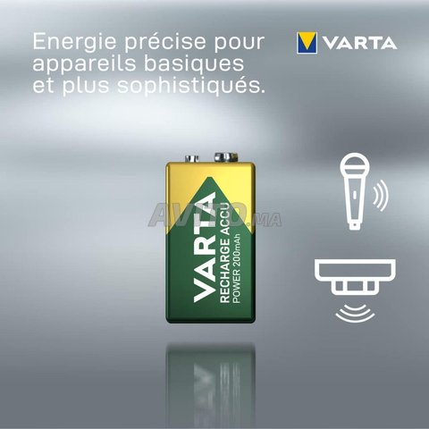 Varta batterie 9V rechargeable Accu Power 200 mah  - 4