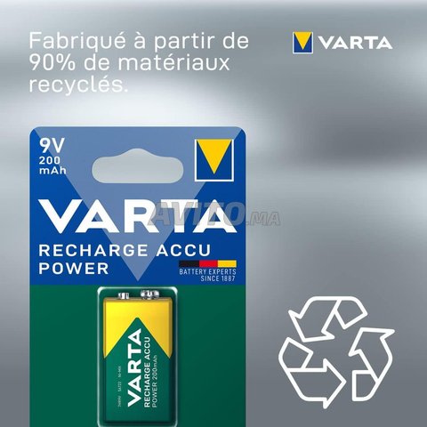 Varta batterie 9V rechargeable Accu Power 200 mah  - 3