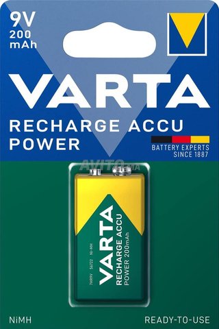Varta batterie 9V rechargeable Accu Power 200 mah  - 2