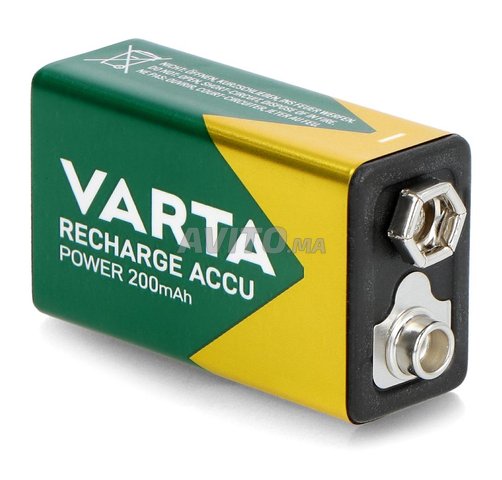 Varta batterie 9V rechargeable Accu Power 200 mah  - 6