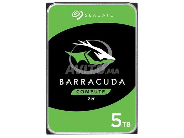 Seagate BarraCuda  5 To Disque dur interne - 1