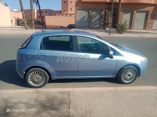 Voiture Fiat Punto 2009 à Marrakech Diesel - 6 chevaux