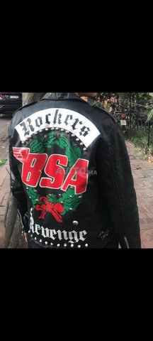 jacket cuir bsa rockers  - 2