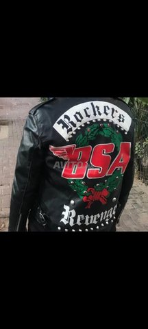 jacket cuir bsa rockers  - 1