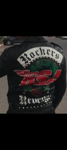 jacket cuir bsa rockers  - 4