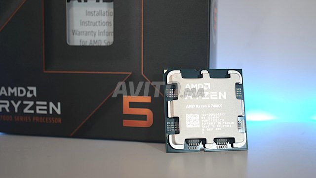 AMD Ryzen 5 7600X (4.7 GHz 5.3 GHz) Processeur CPU - 1