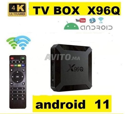 TV Box  X96Q  ANDROiD 4K FULL HD Wifi Bluetooth