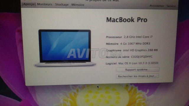 MacBook pro i7 17 pouces  - 1