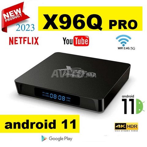 TV Box X96Q PRO  ANDROiD 4K FULL HD 2.4G et 5G