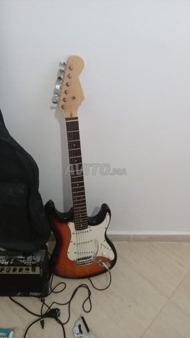 guitare electrique effet boss  ampli