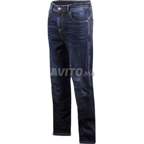 LS2 VISION EVO MAN JEANS MOTO BLUE taille 32 - 1