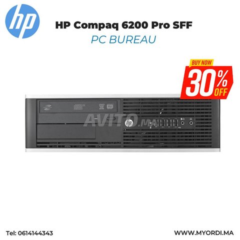 PC BUREAU HP Compaq 6200 Pro SFF Desktop - 1