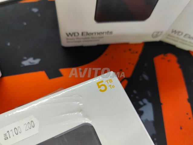 Lots Disques Durs WD Elements 5TB HDD Externes 3.0 - 6