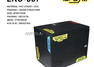 PLYO BOX EN MOUSSE TOP GYM