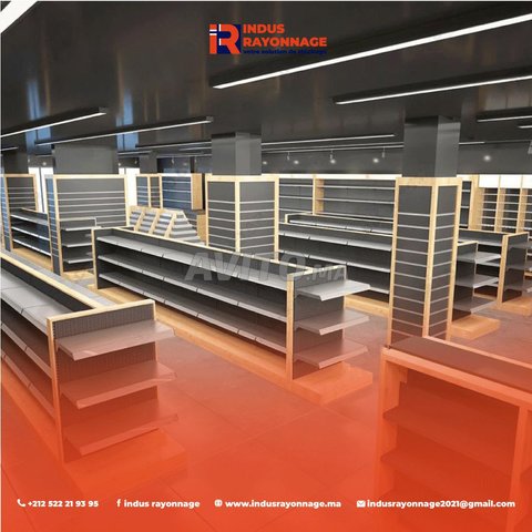 Rayonnage Magasin  - 1