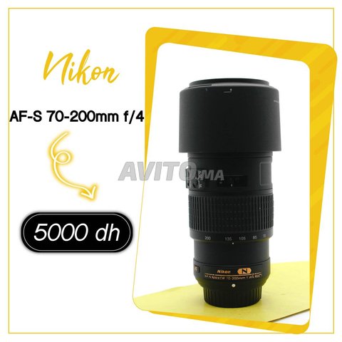 Objectif Nikon AF-S 70-200mm f4 - 1