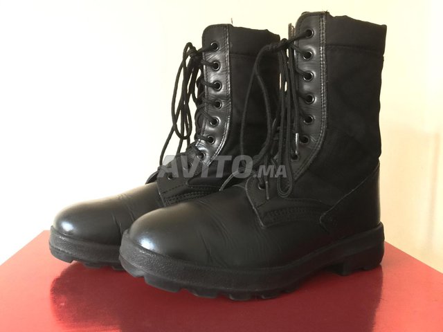 Military Leather Boots - 1
