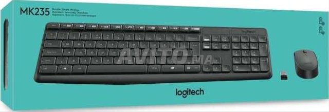 Clavier souris sans fil LOGITECH MK235