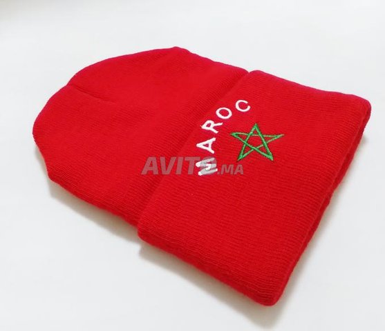 Bonnet drapeau Maroc  - 2