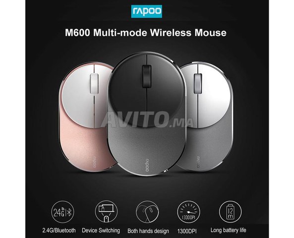 Rapoo M600G souris multimode sans fil Win / MacOS - 1
