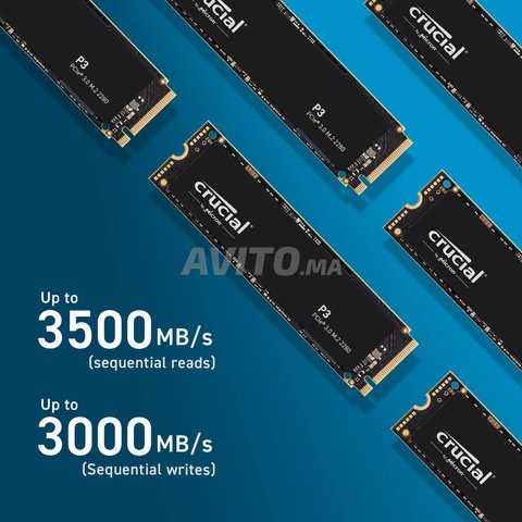 Crucial 1Tb 3500Mb PCIe NVMe M.2 - 1