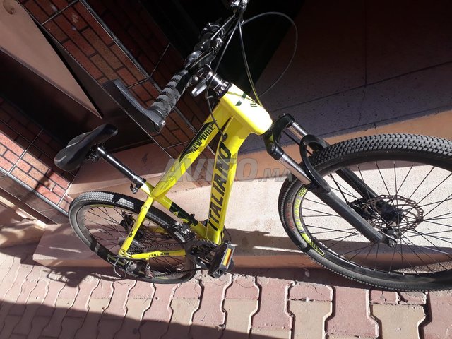 Vtt scrapper jaune discount fluo