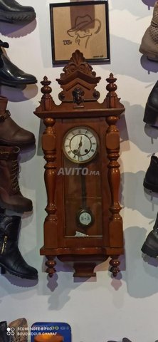 pendulum clock antique ساعة خشبية  - 1