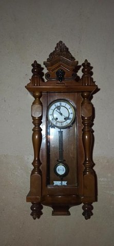 pendulum clock antique ساعة خشبية  - 4