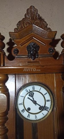 pendulum clock antique ساعة خشبية  - 6