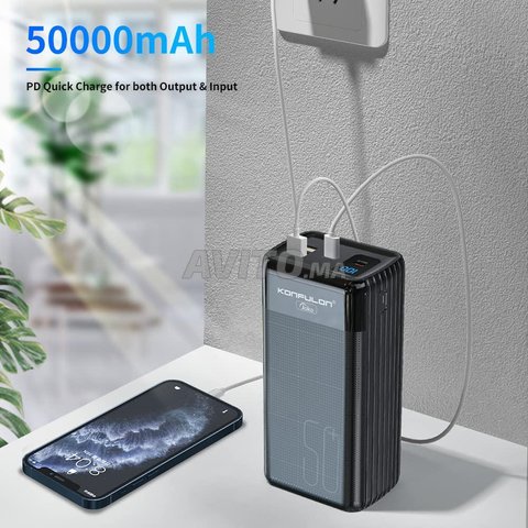 Power Bank 50000 mAh chargeur portable KONFULON  - 1