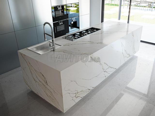 Quartz silestone Dekton Compac plan cuisine | Meubles à Casablanca ...