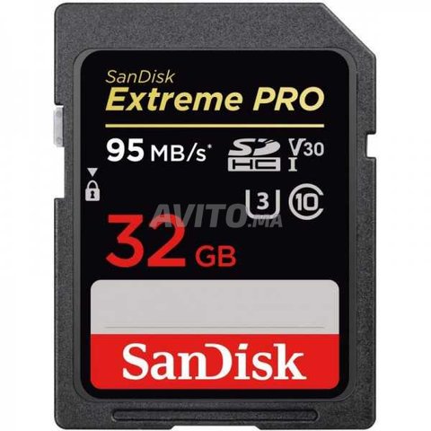 Carte mémoire SanDisk Extreme Pro 32Gb 95 mbs - 3