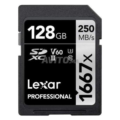 Carte mémoire Lexar 128Gb 250 mbs - 2