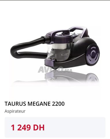 Aspirateur Taurus Megane 2200 - 2