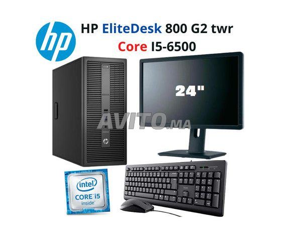 HP EliteDesk 800 G2 TWR Core i5-6500 avec Ecran 24 - 1