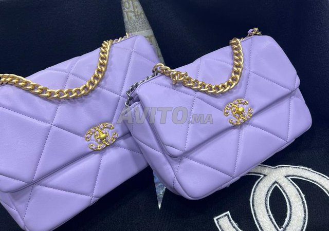 Sac chanel outlet mauve