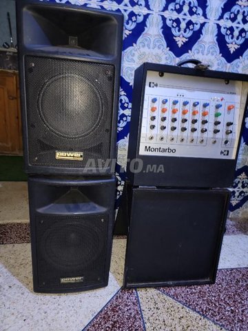 sono montarbo MOD 453S avec 2 baffes Power PSK-30 | Image & Son à