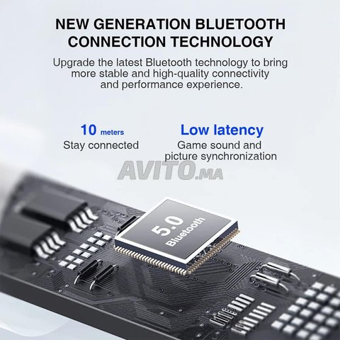 Lenovo Écouteurs stéréo sans fil Bluetooth  - 7