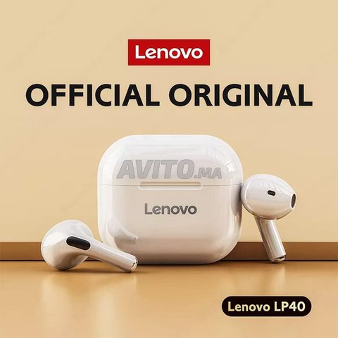 Lenovo Écouteurs stéréo sans fil Bluetooth  - 8