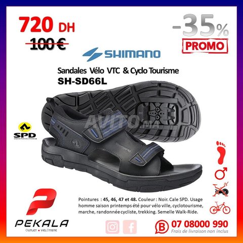 Sandales V lo VTC Cyclo Trip Shimano SD66L