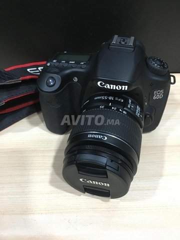 Canon 60D Avec 18-55mm  etat Comme Neuf 