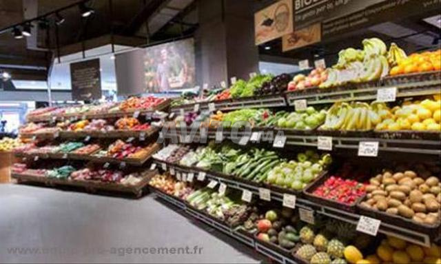 Rayonnages et présentoirs pour fruits légumes - 2