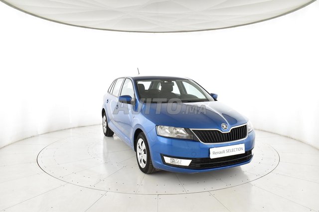 Voiture Skoda Rapid-spaceback 2017 à Casablanca Diesel